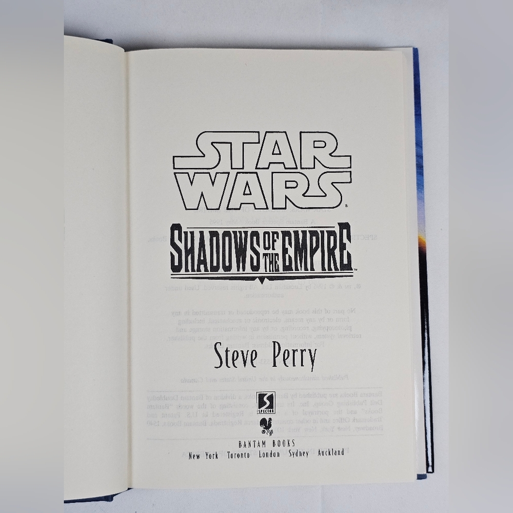 Star Wars: Shadows of the Empire, Vintage '96 SFBC Edition, EUC - Picture 4 of 10